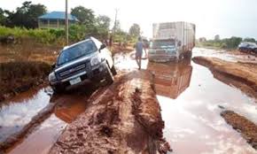 Bad road and blockage